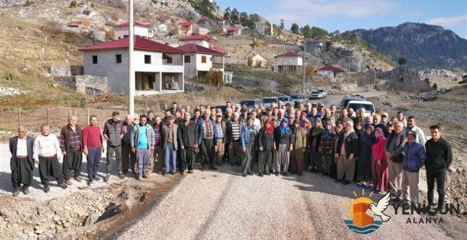 Sapadere Yaylası Asfalta Kavuştu: “Alanya’nın Her Noktasına Dokunuyoruz”