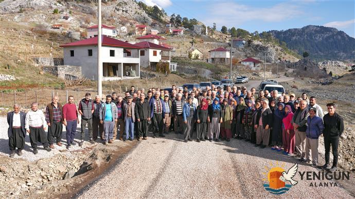 Sapadere Yaylası Asfalta Kavuştu: “Alanya’nın Her Noktasına Dokunuyoruz”