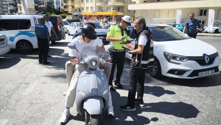 Alanya’da Motosikletli Şüpheliden Yasaklı Madde Çıktı