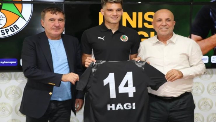 Alanyaspor, Ianis Hagi’yi Kadrosuna Kattı: İmza Törenine Gheorghe Hagi de Katıldı