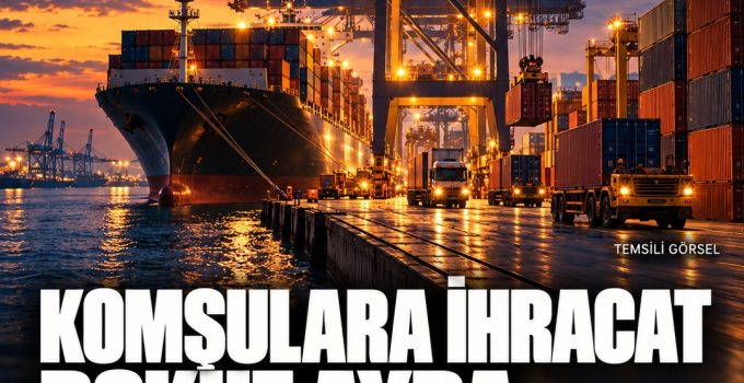 Komşu ülkelere ihracat 20,9 milyar dolara ulaştı: Irak ilk sırada