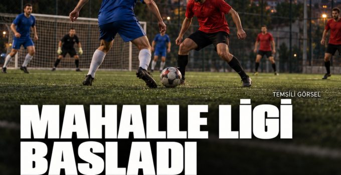 Alanya Mahalle Ligi başladı: İlk dört maçta 15 gol