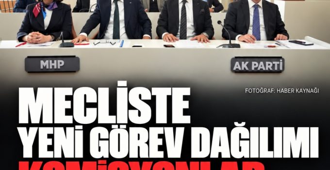 Alanya meclisinde komisyonlar yeniden belirlendi: Plan ve Bütçe ile İmar’da yeni üyeler