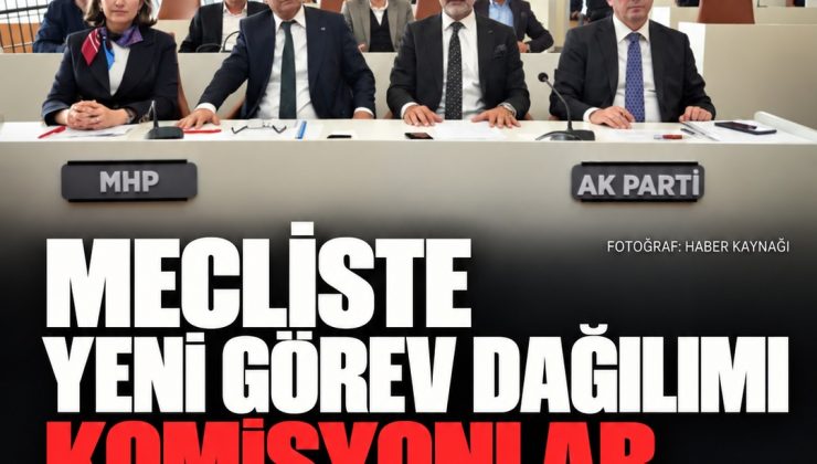 Alanya meclisinde komisyonlar yeniden belirlendi: Plan ve Bütçe ile İmar’da yeni üyeler