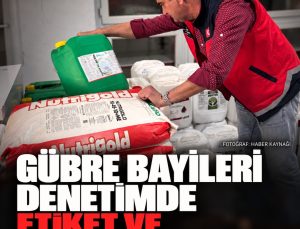Alanya’da gübre bayilerine denetim: Etiketler inceleniyor, numuneler analize gönderiliyor