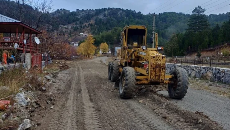 Alanya Belediyesi’nden Yaylalarda Kışa Hazırlık: Seki Yolları Yenileniyor