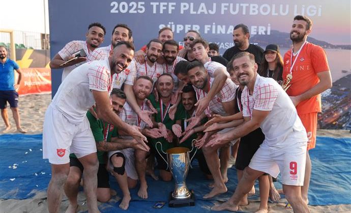 Cityline Alanya Belediyespor Türkiye Şampiyonu Oldu: Plaj Futbolu Finalleri Alanya’da Tamamlandı
