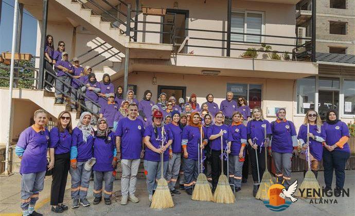Alanya Belediyesi’nden 25 Kasım’da Anlamlı Farkındalık Etkinliği: “Mor Umutla Temiz Bir Alanya”