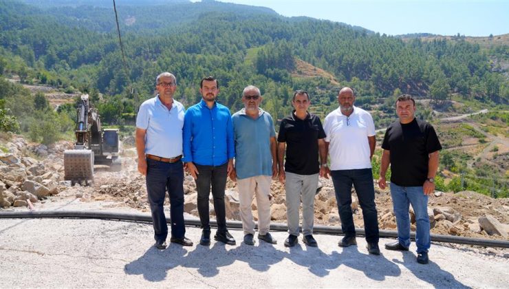 Alanya Belediyesi, Başköy’de 30 yıllık heyelan sorununu çözüyor