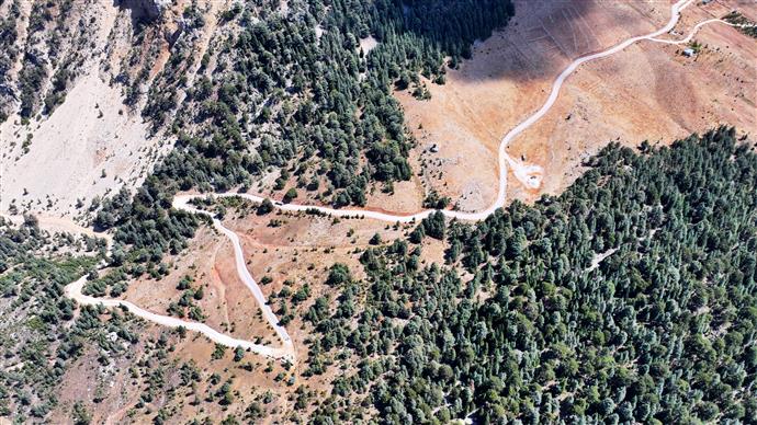 Alanya Belediyesi’nden Fakırcalı Yaylası’na 10 Kilometrelik Asfalt Yatırımı