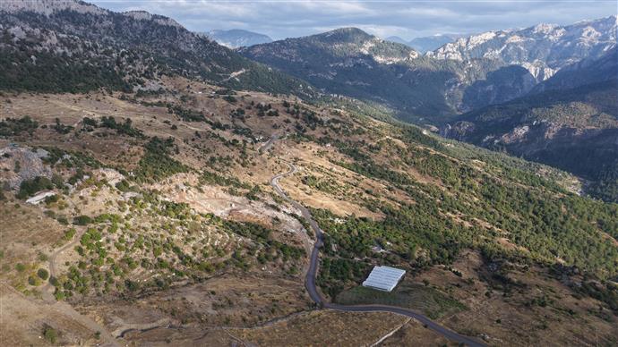 Alanya’da 6 kırsal mahallede 25 kilometrelik asfalt çalışması sürüyor