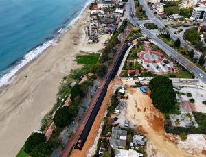 Alanya Atatürk Caddesi’nde Sıcak Asfalt Çalışmaları Başladı