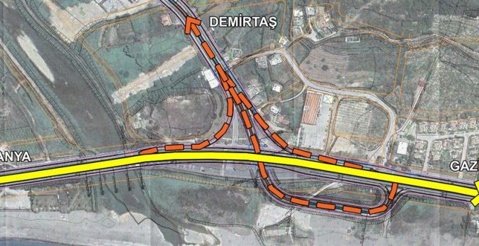 Alanya Demirtaş’ta 12 Can Alan Kavşak Nihayet Tarih Oluyor!