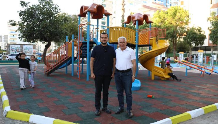 Alanya Belediyesi’nden Mahmutlar’a Modern ve Güvenli Çocuk Parkı