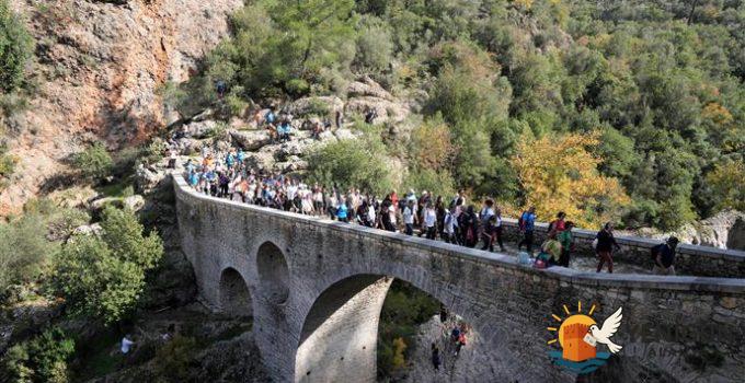 Alanya’da Keykubat Göç ve Kervan Yolu Yürüyüşü Büyük İlgi Gördü