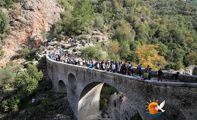 Alanya’da Keykubat Göç ve Kervan Yolu Yürüyüşü Büyük İlgi Gördü
