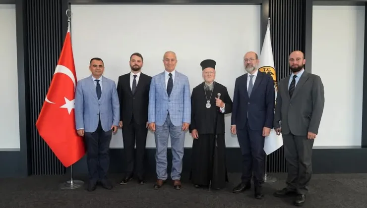 Alanya Belediye Başkanı Özçelik, Fener Rum Patriği Bartholomeus’u Ağırladı