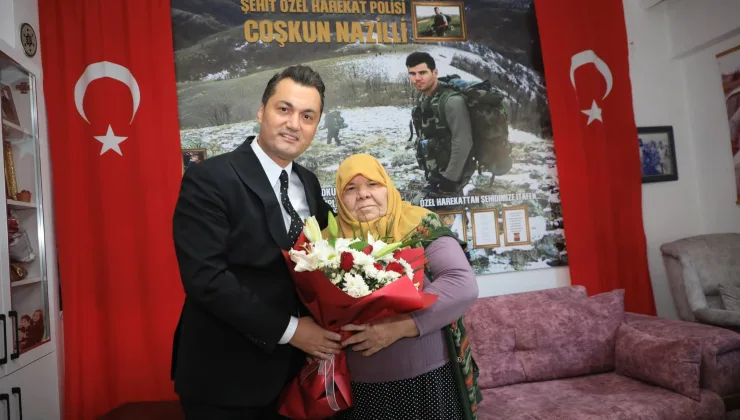 Kaymakam Öztürk’ten Şehit Annesine Vefa Ziyareti