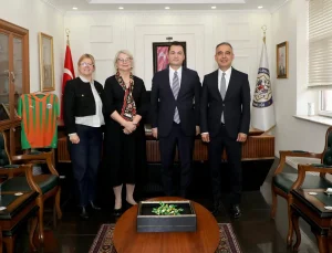 Alanya Kaymakamı Öztürk’ten Finlandiya Büyükelçisine Bağımsızlık Günü Ziyareti Kabulü