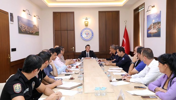 Dev Organizasyonlara Hazırlık: Alanya’da Spor Güvenliği İçin Kritik Toplantı