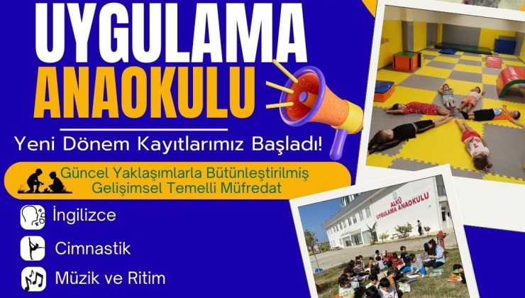 ALKÜ Uygulama Anaokulu’nda Yeni Dönem Kayıtları Başladı