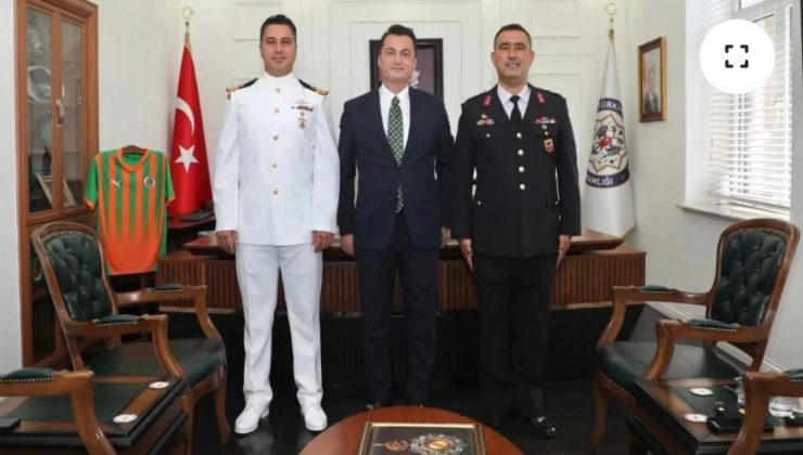 Alanya’da Güvenliğe Katkı Sağlayan Komutanlara Terfi