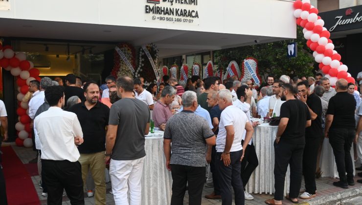 Diş Hekimi Emirhan Karaca Yeni Muayenehanesini Hizmete Açtı
