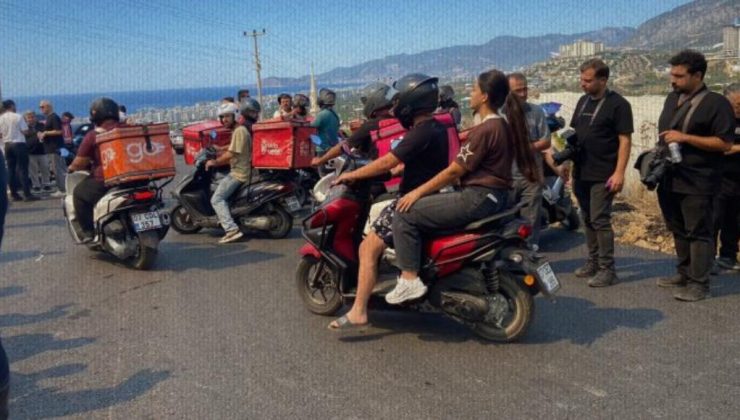 Kuryelerden Duygulandıran Destek