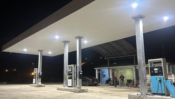 Sarıveliler Kaplanhanı Mahallesi’ne Yeni Akaryakıt İstasyonu Kazandırıldı