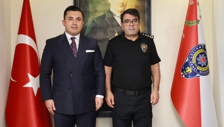 Mersin İl Emniyet Müdürü Yılmaz’a Misafirperverlik Teşekkürü