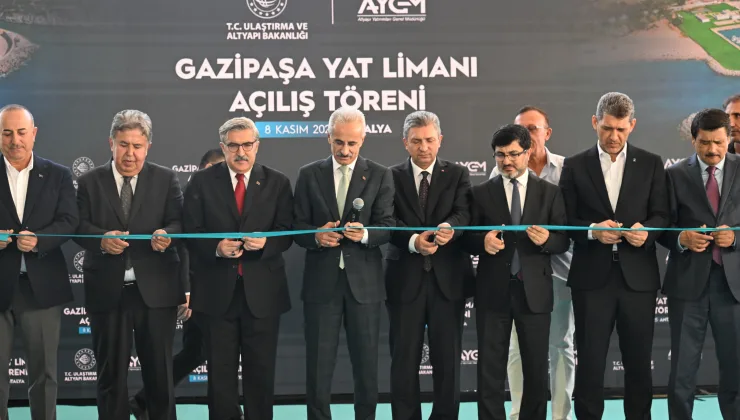 Gazipaşa Yat Limanı Açıldı: Akdeniz’in En Modern ve Çevreci Marinası Hizmete Girdi
