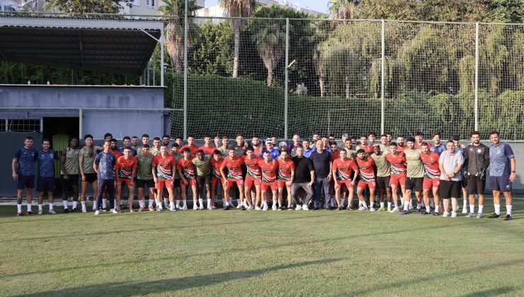 Alanyaspor, Eyüpspor Maçı Hazırlıklarını Sürdürdü: Baf Ülkü Yurdu’ndan Ziyaret
