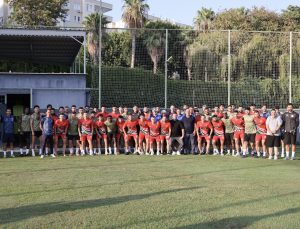 Alanyaspor, Eyüpspor Maçı Hazırlıklarını Sürdürdü: Baf Ülkü Yurdu’ndan Ziyaret