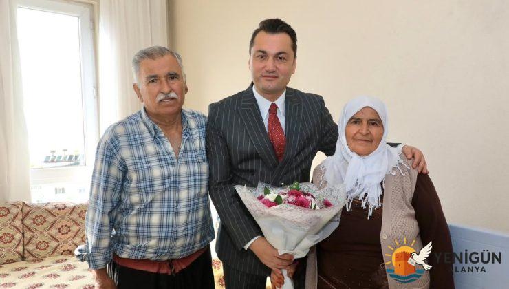 Kaymakam Şakir Öner Öztürk’ten Şehit Ailesine Anlamlı Ziyaret