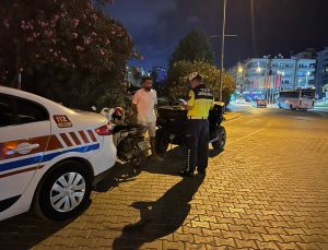 Alanya’da 950 Motosiklet Denetlendi