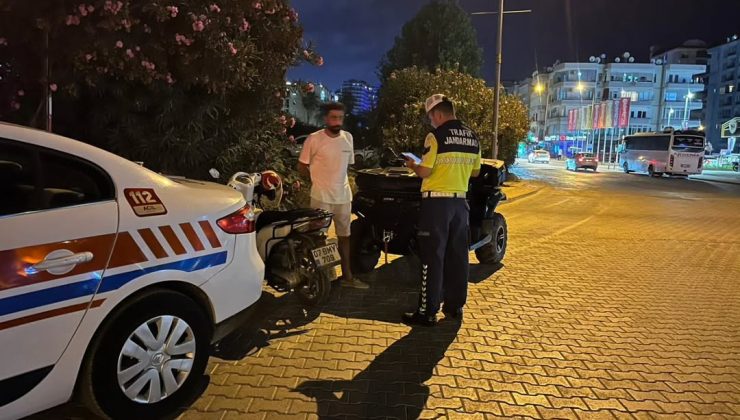 Alanya’da 950 Motosiklet Denetlendi