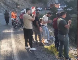 Kuşyuvası’nda Feci Kaza: Otomobil Uçuruma Yuvarlandı