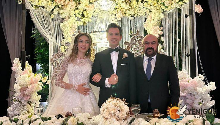 Alanya’nın Eski Başsavcısının Kızı Beyza Yeldan ile Kaymakam Sedat Akpınar Görkemli Törenle Evlendi