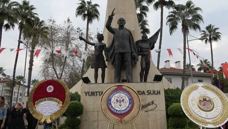 Alanya’da 10 Kasım Törenleri Hazır