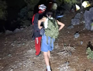 Alanya Kalesi’nde Mahsur Kalan Öğrenciler Kurtarıldı