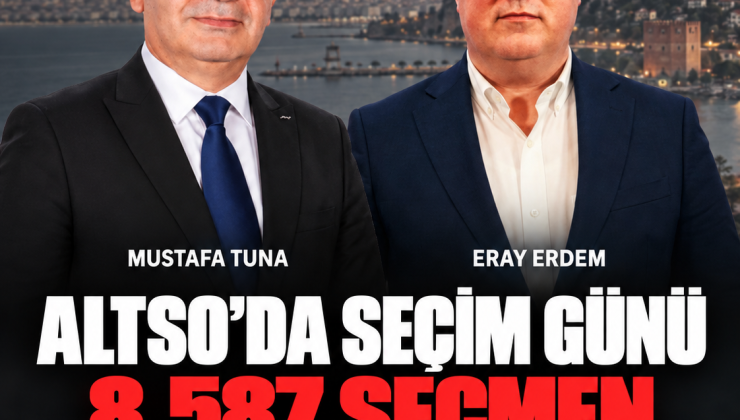 ALTSO’da seçim günü: 8.587 seçmen, 35 sandık ve iki aşamalı yarış