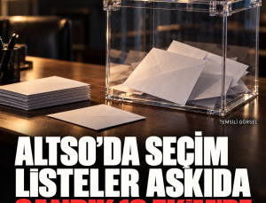 ALTSO seçiminde listeler askıda: 10 Ekim’de 35 sandık kurulacak