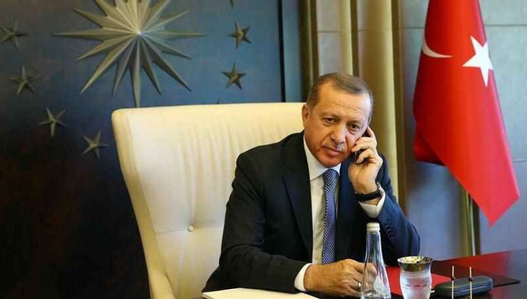 ERDOĞAN YANGINI YAKINDAN TAKİP EDİYOR