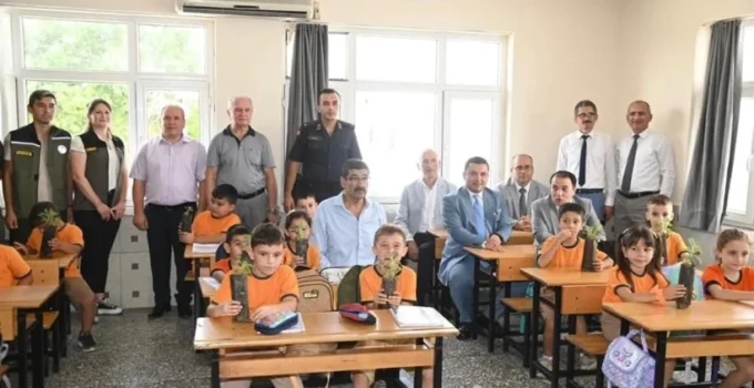 Başsavcı Tanju Çatlı, Yeni Eğitim-Öğretim Yılında Öğrencilerin Yanında