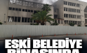 Alanya eski belediye binasında yangın: Restorasyon yapılan binadan dumanlar yükseliyor