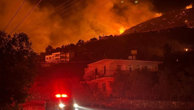 Alanya’daki Yangın Dünyanın Gündeminde: Uluslararası Ajanslar Anbean Takip Ediyor