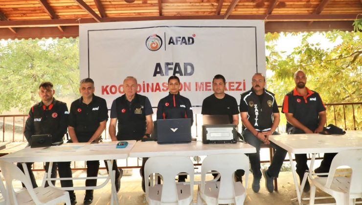 Kaymakam Şakir Öner Öztürk’ten Alanya’da Yangına Örnek Liderlik