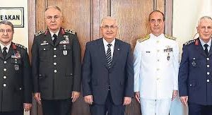 TSK’nın Yeni Komuta Kademesi Belirlendi