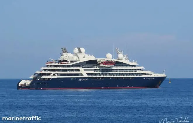 Alanya’ya Fransız Çıkarması: ‘Le Laperouse’ Lüks Yolcu Gemisi 148 Turistle Limanda