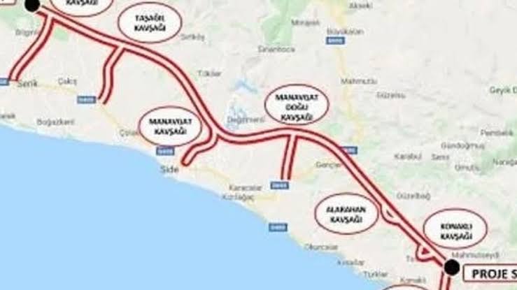 Antalya-Alanya Otoyolu İçin Konaklı’da Tepki: “Mahallemiz Yok Olacak”